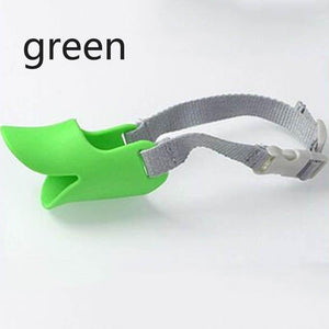 Planet Gates 200003775 Green / S Anti-bite Masks Duck Mouth Mask Pets Accessories 1 Pc Dog Products Dog Muzzle Non-toxic Silicone Multifunction