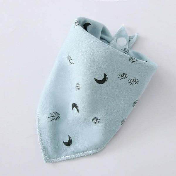 Planet Gates 200003775 light blue Cute Cartoon Printed Dog Scarf Bandana Cotton Washable Pet Triangular Bow Tie Cat Dog Accessories Beauty Products Accessories