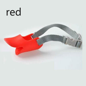 Planet Gates 200003775 Red / S Anti-bite Masks Duck Mouth Mask Pets Accessories 1 Pc Dog Products Dog Muzzle Non-toxic Silicone Multifunction