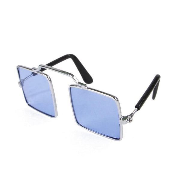 Planet Gates 200003780 Blue Lovely Metal Glasses Cat Pet Products Eye-wear Sunglasses For Small Dog Cat Pet Photos Props Accessories Top Selling Pet Product