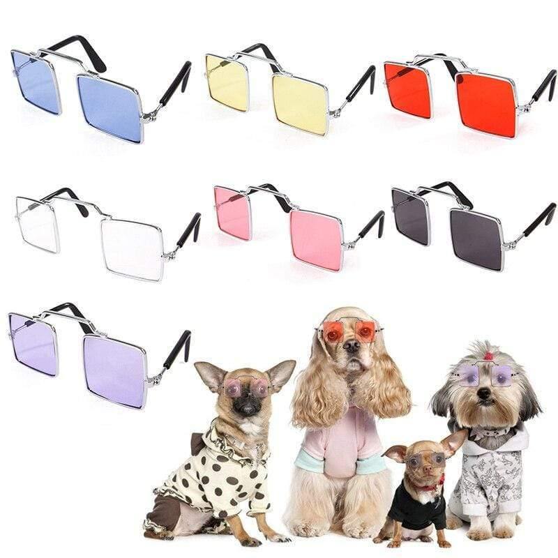 Planet Gates 200003780 Lovely Metal Glasses Cat Pet Products Eye-wear Sunglasses For Small Dog Cat Pet Photos Props Accessories Top Selling Pet Product