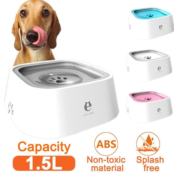 Planet Gates 200003781 Portable Dog Drinking Water Bowl Floating 1.5L Pet Bowl Non-Wetting Mouth Cat Bowl Without Spill Drinking Dog Water Dispenser