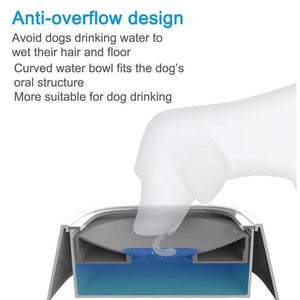 Planet Gates 200003781 Portable Dog Drinking Water Bowl Floating 1.5L Pet Bowl Non-Wetting Mouth Cat Bowl Without Spill Drinking Dog Water Dispenser