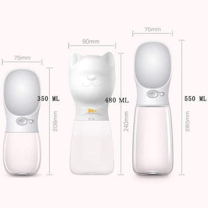Planet Gates 200003781 Portable Pet Dog Water Bottle For Small Large Dogs Travel Puppy Cat Drinking Bowl Outdoor Pet Water Dispenser Feeder Pet Product