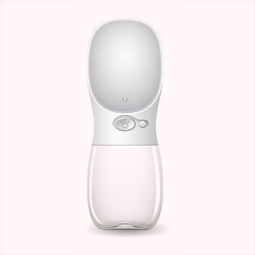 Planet Gates 200003781 White / 350ml Portable Pet Dog Water Bottle For Small Large Dogs Travel Puppy Cat Drinking Bowl Outdoor Pet Water Dispenser Feeder Pet Product