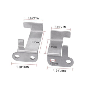 Planet Gates 200004117 1 Pair P2015 Repair Bracket Manifold Kit 2.7 3.0 4.2 TDI Car Repair 059129086 For Audi Cayenne For VW Replace Accessories EM1023 (silver)