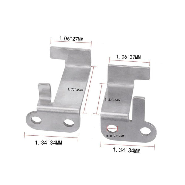 Planet Gates 200004117 1 Pair P2015 Repair Bracket Manifold Kit 2.7 3.0 4.2 TDI Car Repair 059129086 For Audi Cayenne For VW Replace Accessories EM1023 (silver)