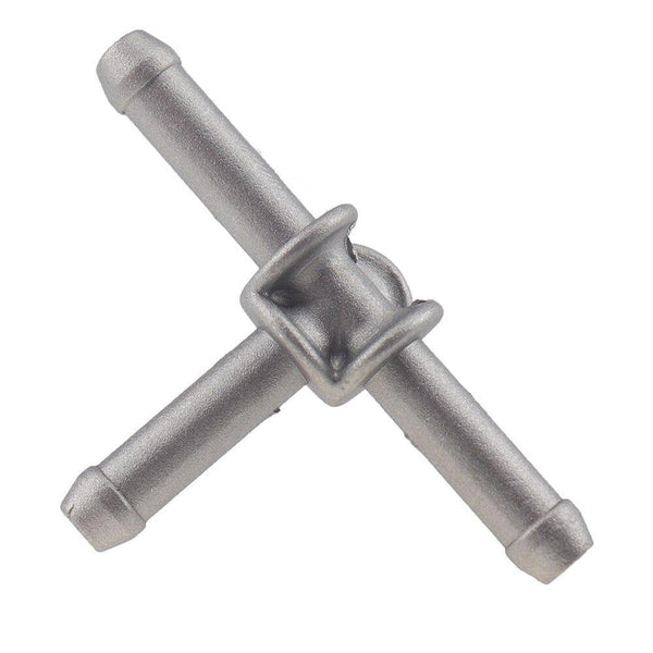 Planet Gates 200004147 Aluminium Coolant T Fitting Hose Connector Coupler Water Pipe Fit For VW Caddy Golf  Polo Touran Audi A3 S3 Skoda Seat 6Q012161