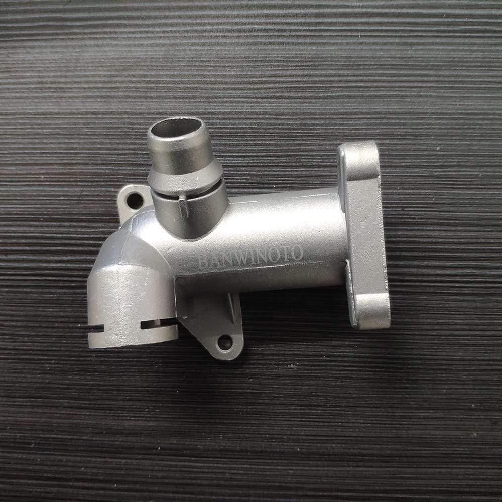 Planet Gates 200004147 BANWINOTO Aluminium Thermostat Housing Coolant Hose Outlet Flange Connector 058121132C For VW Passat Audi A4 1.8T 058121133B