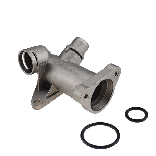Planet Gates 200004147 BANWINOTO Aluminium Thermostat Housing Coolant Hose Outlet Flange Connector 058121132C For VW Passat Audi A4 1.8T 058121133B