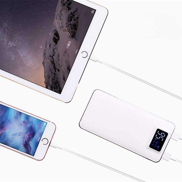 Planet Gates 20000mah External Battery quick charge Dual USB LCD display powerbank portable charger for iPhone X Samsung xiaomi