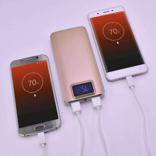 Planet Gates 20000mah External Battery quick charge Dual USB LCD display powerbank portable charger for iPhone X Samsung xiaomi
