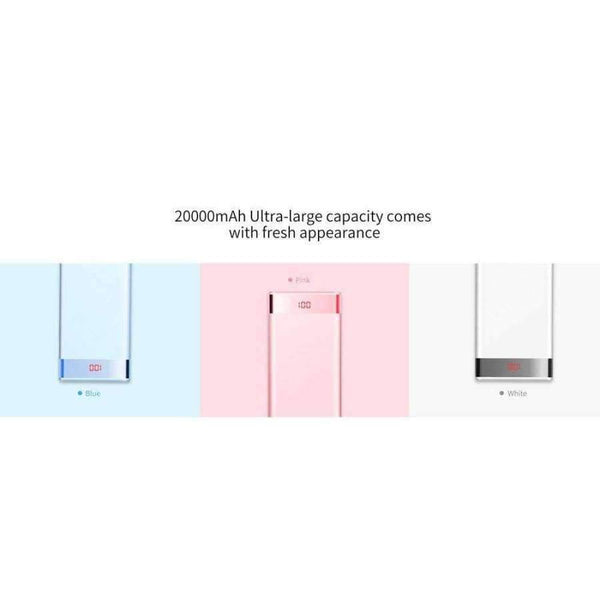 Planet Gates 20000mAh Power Bank Dual USB Output 8Pin&Micro USB Input Mobile External Phone Battery for Iphone 8 X Fast Charging