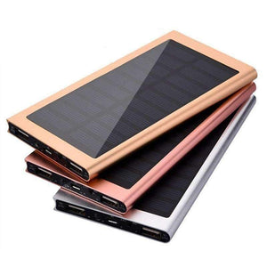 Planet Gates 20000mAh Solar Power Bank External Battery quick charge Dual USB Powerbank Portable Mobile phone Charger for iPhone 8 X Xiaomi