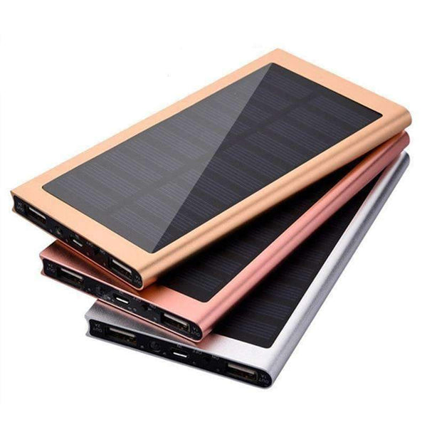 Planet Gates 20000mAh Solar Power Bank External Battery quick charge Dual USB Powerbank Portable Mobile phone Charger for iPhone 8 X Xiaomi