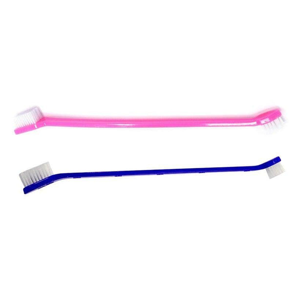 Planet Gates 200044152 1Pc Pet Dog Toothbrush Multi-angle Cleaning Tooth Bad Breath Tartar Teeth Care Tool Brush For Dog Cat Protection Health Product