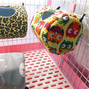 Planet Gates 200088149 Hamster Cages Life Nest Spring Little Pet Canvas Hammock Hedgehog Chinchilla Guinea Pig Hanging House Small Animal Products