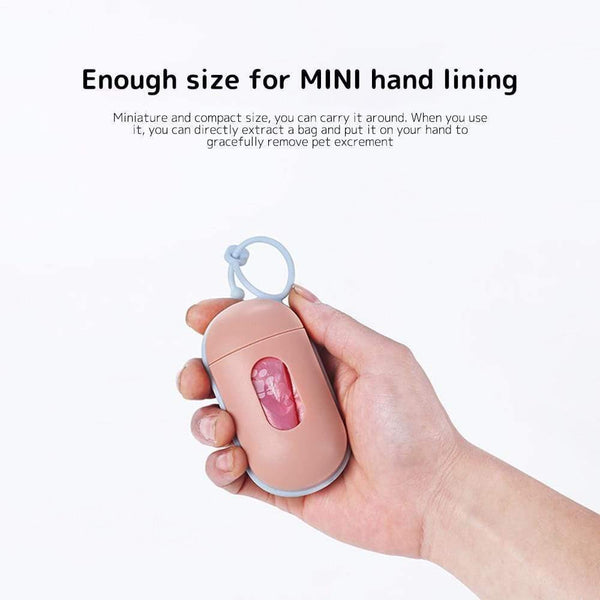 Planet Gates 200089142 1 Pcs Practical Pet Dog Poop Bag Dispenser Waste Garbage Holder Dispensers + Poop Bags Set Pets Dogs Trash Cleaning Supplies