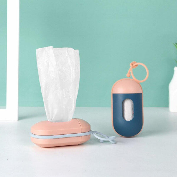 Planet Gates 200089142 1 Pcs Practical Pet Dog Poop Bag Dispenser Waste Garbage Holder Dispensers + Poop Bags Set Pets Dogs Trash Cleaning Supplies