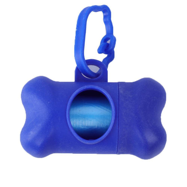 Planet Gates 200089142 Blue Fowecelt Pet Dog Poop Bag Dispenser Waste Garbage Holder Dispensers + Poop Bags Set Environmental Dog Products Cleaning Supplies