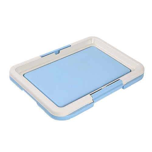 Planet Gates 200089142 Blue Portable Dog Training Toilet Potty Pet Puppy Litter Toilet Tray Pad Mat For Dogs Cats Easy To Clean Pet Product Indoor