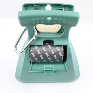 Planet Gates 200089142 Dog Pet Travel Foldable Pooper Scooper With 1 Roll Decomposable Bags Poop Scoop Clean Pick Up Excreta Cleaner Epacket Shipping