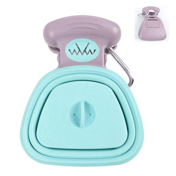 Planet Gates 200089142 Light green / S 14x11.5 cm Pet Dog Poop Bag Dispenser Travel Foldable Pooper Scooper  Poop Scoop Clean  Animal Waste  Picker Cleaning Tools Pet Products