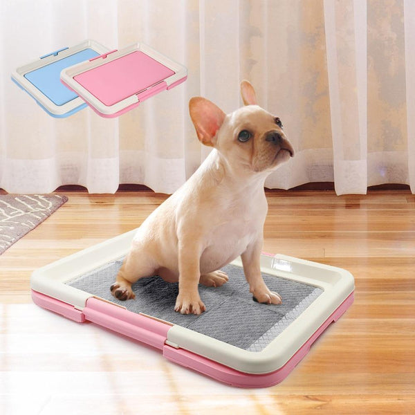 Planet Gates 200089142 Portable Dog Training Toilet Potty Pet Puppy Litter Toilet Tray Pad Mat For Dogs Cats Easy To Clean Pet Product Indoor