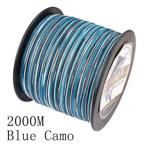 Planet Gates 2000M Blue Camo / 10 Fishing 4 Strands 100M 300M 500M 1000M 1500M 2000M PE Braided Fishing Line Saltwater Weave Carp Fishing Cord Pesca Wire