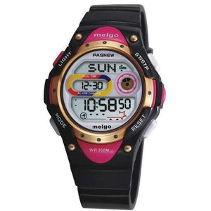 Planet Gates 2001D-4 Children Watch Kids Digital Watch Fashion Sports Boys Girls Watches 100m Waterproof Swim Dive Watch montre enfant garcon