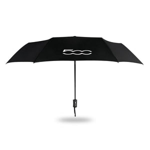 Planet Gates 200203145 Automatic Folding Windproof Umbrella For Fiat 500 Car Portable Sunshade With Car Logo Sun Beach Umbrella Auto Accessories