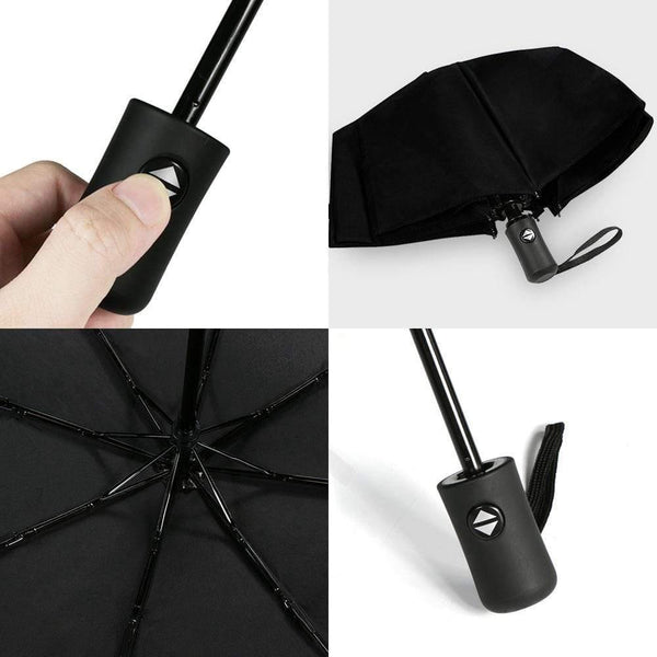 Planet Gates 200203145 Automatic Folding Windproof Umbrella For Fiat 500 Car Portable Sunshade With Car Logo Sun Beach Umbrella Auto Accessories