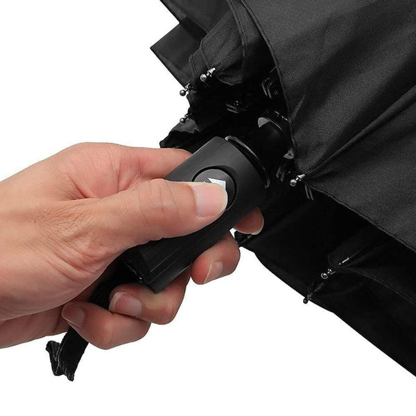 Planet Gates 200203145 Car Logo Automatic Umbrella Rain Portable For Mercedes Benz Auto Emblem Business Umbrella Men Black Bumbershoot Parasol Sunshade (Mercedes Benz)