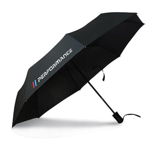 Planet Gates 200203145 Car Styling Car Portable Folding Umbrella Sunshade For BMW E46 E39 E38 E90 E60 E36  X5 X3 X6 With M/performance LOGO (Black)