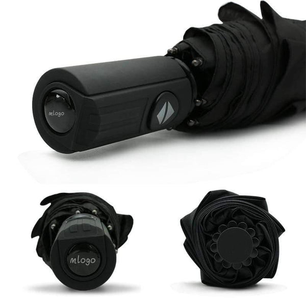 Planet Gates 200203145 Car Styling Car Portable Folding Umbrella Sunshade For BMW E46 E39 E38 E90 E60 E36  X5 X3 X6 With M/performance LOGO (Black)