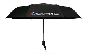 Planet Gates 200203145 Car Styling Car Portable Folding Umbrella Sunshade For BMW E46 E39 E38 E90 E60 E36  X5 X3 X6 With M/performance LOGO (Black)