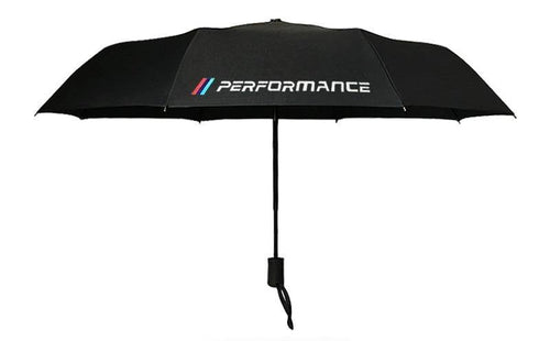 Planet Gates 200203145 Car Styling Car Portable Folding Umbrella Sunshade For BMW E46 E39 E38 E90 E60 E36  X5 X3 X6 With M/performance LOGO (Black)