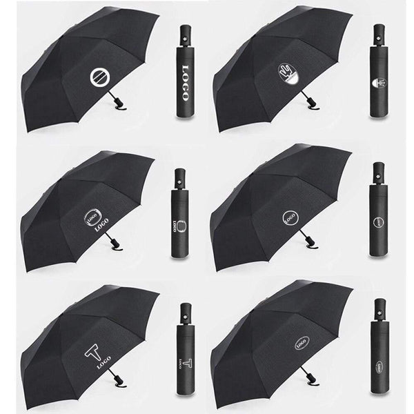 Planet Gates 200203145 Fully Automatic Business Umbrella With Car Logo For Mercedes BMW JEEP Jaguar Volvo Land Rover Opel Tesla Auto Emblem Umbrella