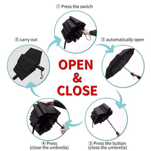 Planet Gates 200203145 Fully Automatic Business Umbrella With Car Logo For Mercedes BMW JEEP Jaguar Volvo Land Rover Opel Tesla Auto Emblem Umbrella