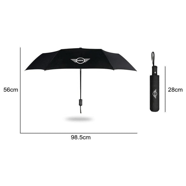 Planet Gates 200203145 MINI Cooper F57 Cabrio F54 CLUBMAN S R60 Countryman R61 Paceman Car Accessories Fully Automatic Compact Folding Umbrella