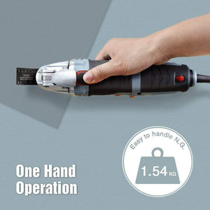 Planet Gates 200231154 Oscillating Multi-Tool Multifunction Power Tools Home Renovator Tool DIY Woodworking Tool With Accessory Kit