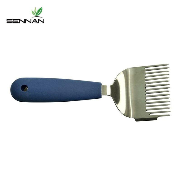 Planet Gates 200284146 1 Pcs New Design Convenience Straight Needles Uncapping Fork Bee Honey Sparse Rake Shovel Beekeeping Supplies Tools (1 Pc)