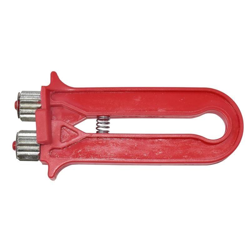 Planet Gates 200284146 1 Pieces Red Plastic Bee Wire Cable Tensioner Crimper Frame Hive Bee Tool Nest Box Tight Wire Hive Beekeeping Equipment (Red S)