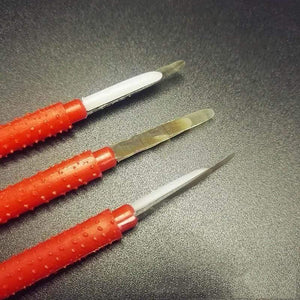 Planet Gates 200284146 10pcs Beekeeping Grafting Tool Bee Queen Larva Apiculture Retractable Grafting Equipment New Supplies Pszczelarstwo Tools (Red L)