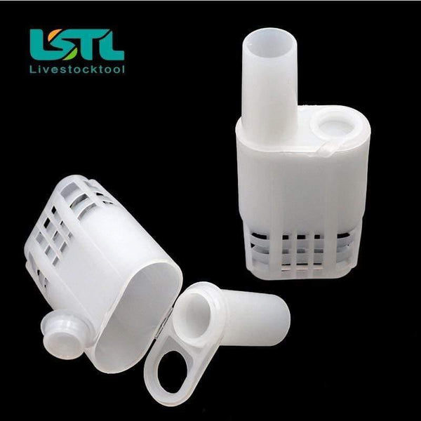 Planet Gates 200284146 10Pcs Queen Bee Cages Beekeeping Protection Queen Bee Isolation Plastic White Move Queen Bee Beekeeping Tools (White 10 Pcs)