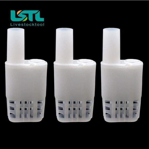 Planet Gates 200284146 10Pcs Queen Bee Cages Beekeeping Protection Queen Bee Isolation Plastic White Move Queen Bee Beekeeping Tools (White 10 Pcs)