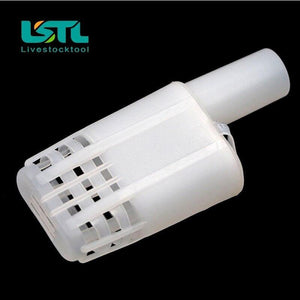 Planet Gates 200284146 10Pcs Queen Bee Cages Beekeeping Protection Queen Bee Isolation Plastic White Move Queen Bee Beekeeping Tools (White 10 Pcs)