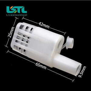 Planet Gates 200284146 10Pcs Queen Bee Cages Beekeeping Protection Queen Bee Isolation Plastic White Move Queen Bee Beekeeping Tools (White 10 Pcs)