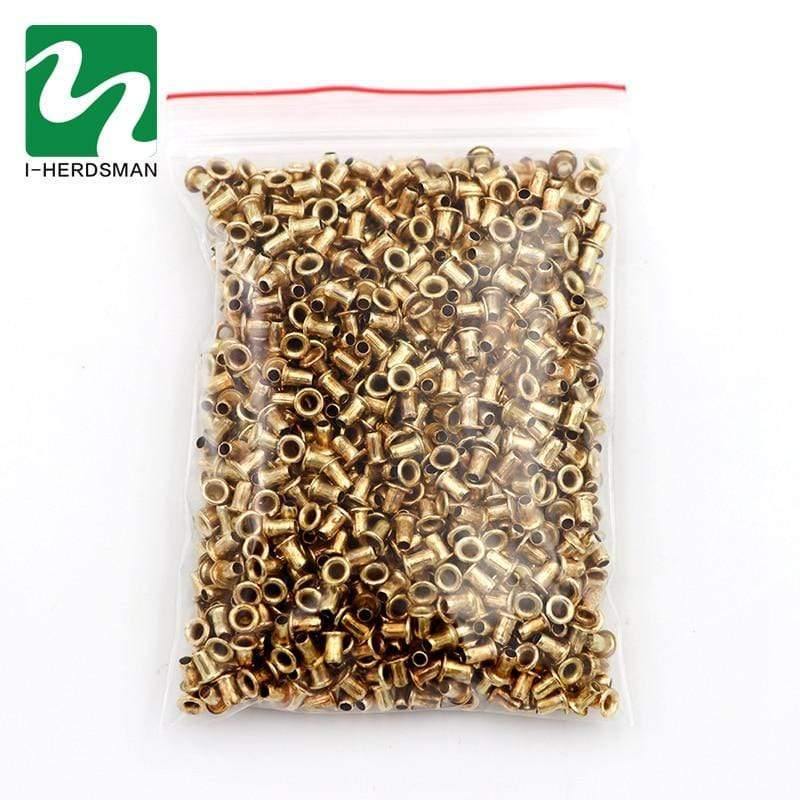 Planet Gates 200284146 1100 Pcs Beekeeping Tools Italian Bee Beehive Nest Box Threading Hole Bees Nest Box Nest Foundation Copper Eye Hive Copper Eyes