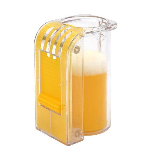 Planet Gates 200284146 1PCS Bee Queen Marking Cage Marker Catcher Plastic Catcher One Handed Marker Bottle Plunger Beekeeper Tool Beekeeping Equipments (1pcs)